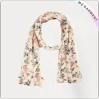 Kids Cotton Floral Scarf